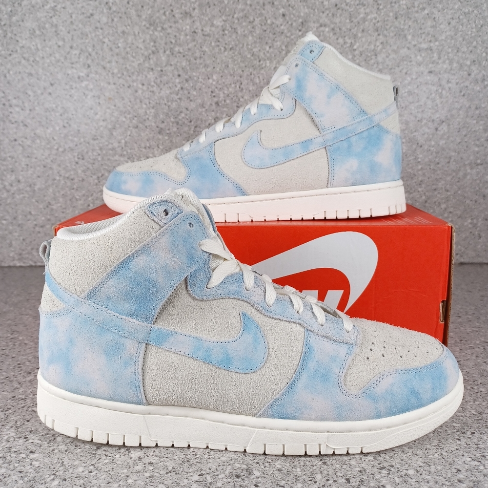 Nike Dunk High Clouds Celestine Blue - Women's Size 11, Fits Men's 9.5 S…